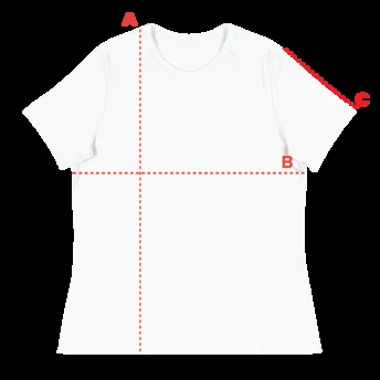 Dónde se toma cada medida en Camiseta Holgada
