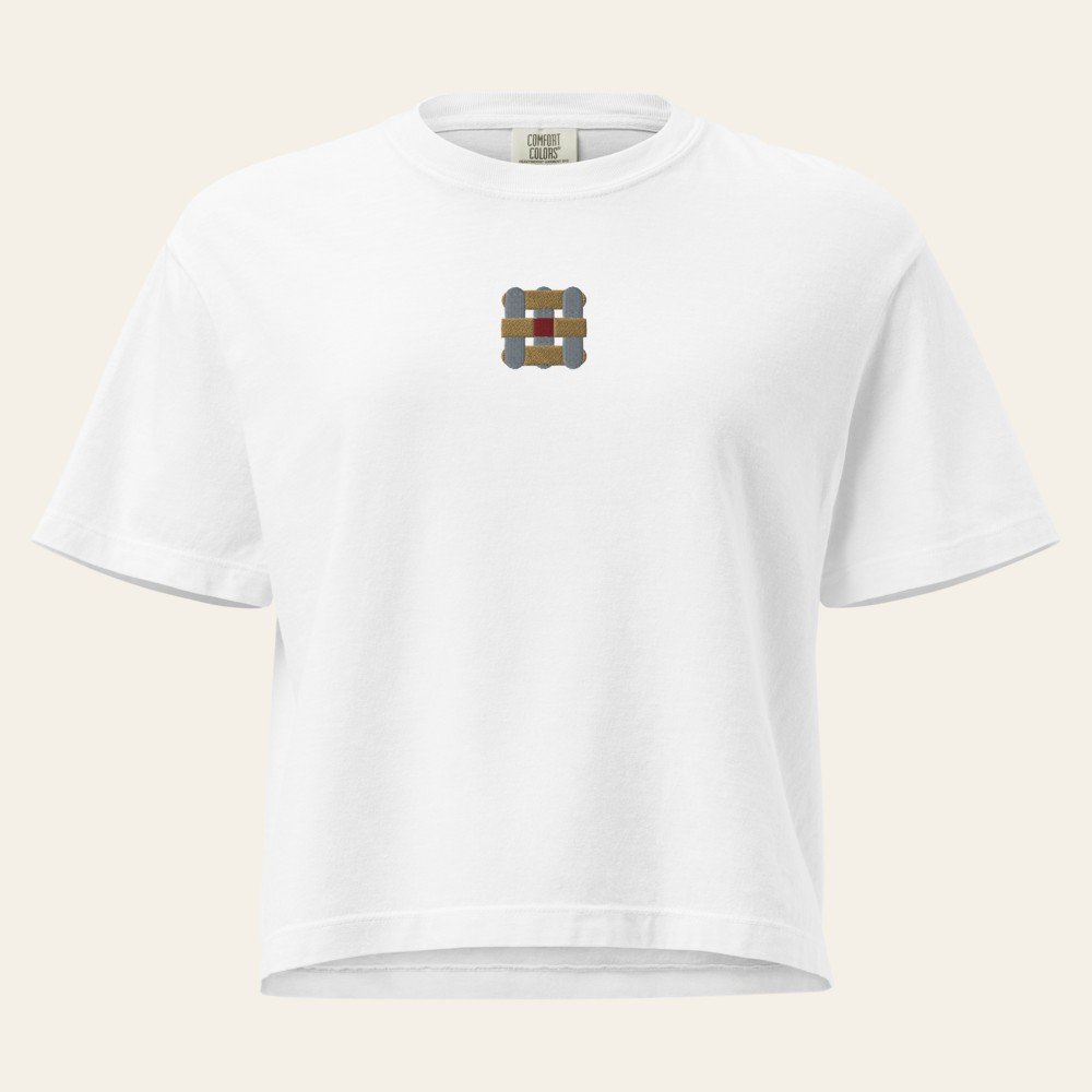 Camiseta Boxy — Nudo