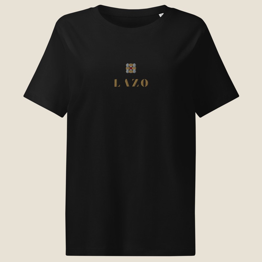 Camiseta Mujer — Nudo y nombre